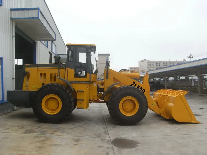 China made 5 ton wheel loader zl50 with high breakout force
