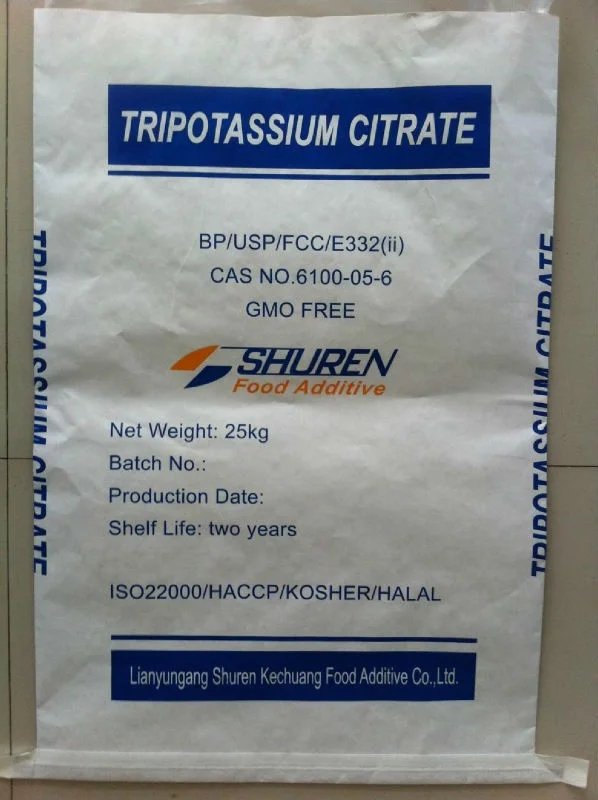 
Food Additive Flavouring Agent Tripotassium Citrate E332 