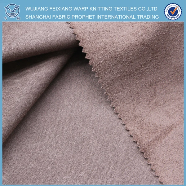 waterproof stretch upholstery suede fabric