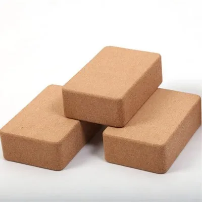 Recycled High Density Custom Eco Natural Cork yoga block
