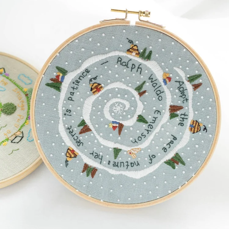 
Europe Home Decoration Handmade embroidery DIY kit 