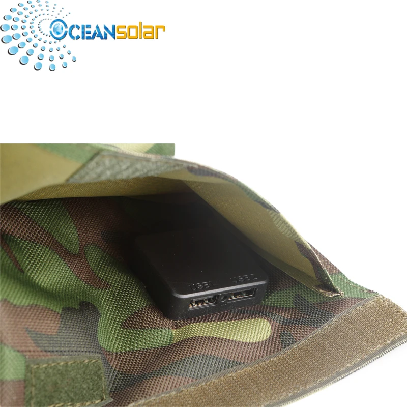 Portable Solar Charger 42W Solar Panel Foldable  18V DC Output Charger for scooter battery charge