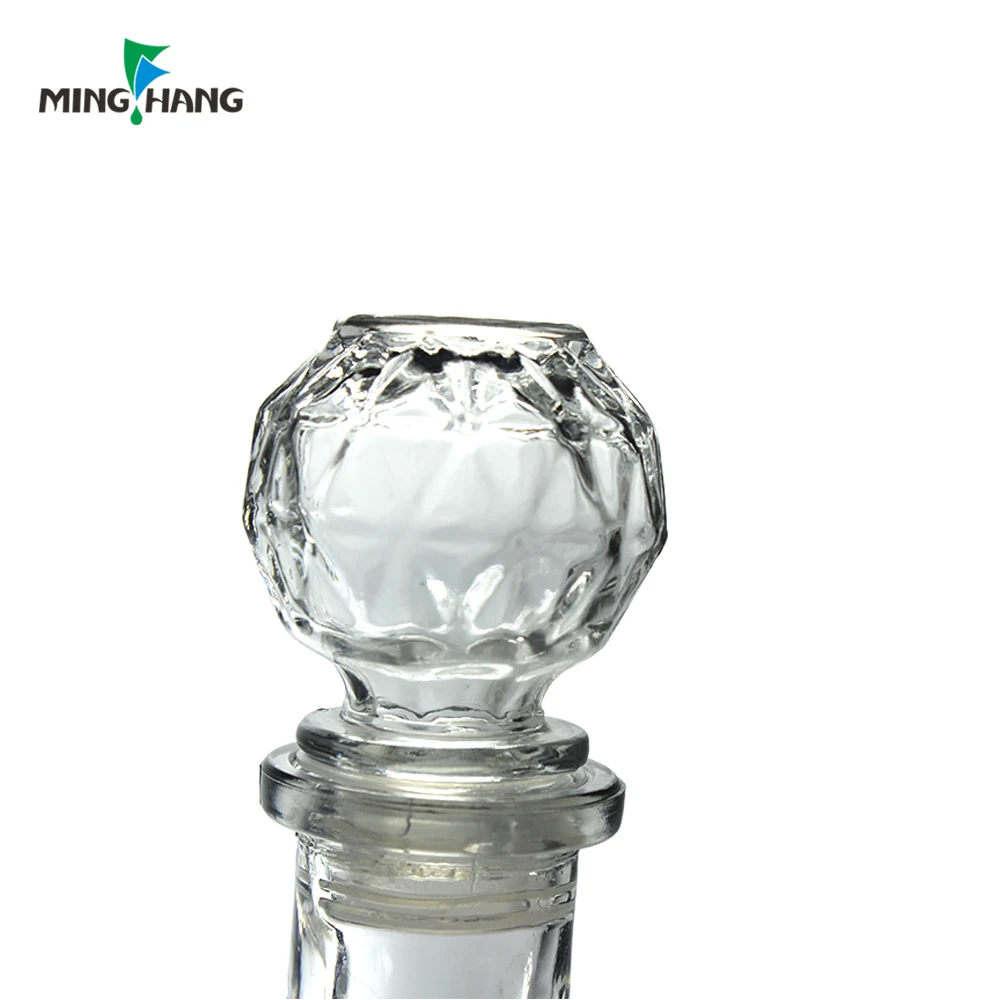 250ml 500ml 750ml clear empty whisky vodka wine glass decanter bottle