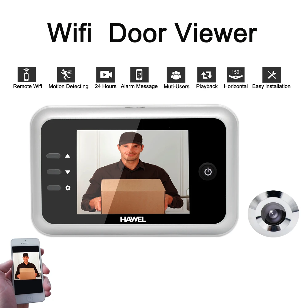 Best Selling ip camera door eye peephole viewer for home and hotel security