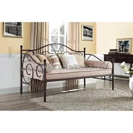 Antique wrought iron sofa cum bed furniture