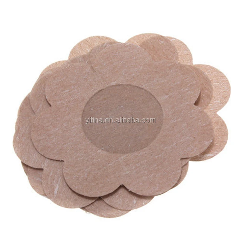 
Wholesale one-off breast nipple pasties #ONC003 non-woven fabric women nipple cover 