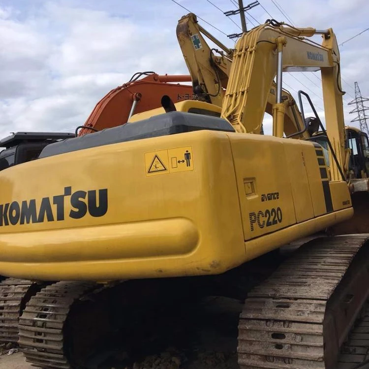 ORIGINAL HIGH QUALITY GOOD CONDITION READY TO WORK USED LOW PRICE KOMATSU PC220-6 FOR SALE