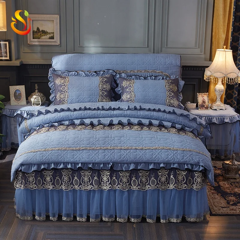 High Quality Best Price Reactive Printing Custom European Style Comforters Duvet Cover Bedding Set Home Textile