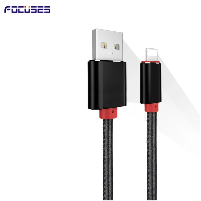 High End кожа проволоки для iPhone Usb кабель