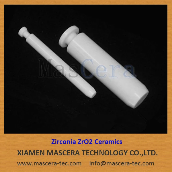 Strong Wear Resistance Yttria Stabilized ZrO2 / Y PSZ Ceramic Pump Shaft
