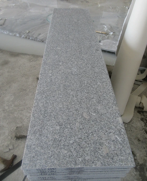 China Cheap Granite Material For Stair G602 Granite Staircase Stair Step Tiles On Sale