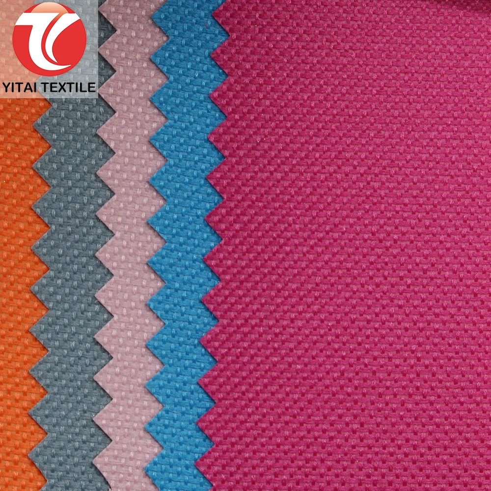 
waterproof eco-friendly 600d * 300d 100 % polyester oxford fabric with tpe pe pvc coated backing for bag tent 