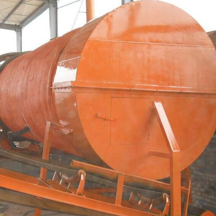 Rotary Drum Churning Granulator for Making Fertilizer Pellet Machines 1 YEAR Field Installation Commissioning and Training