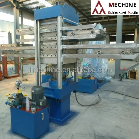 
Hydraulic press for vulcanized rubber 