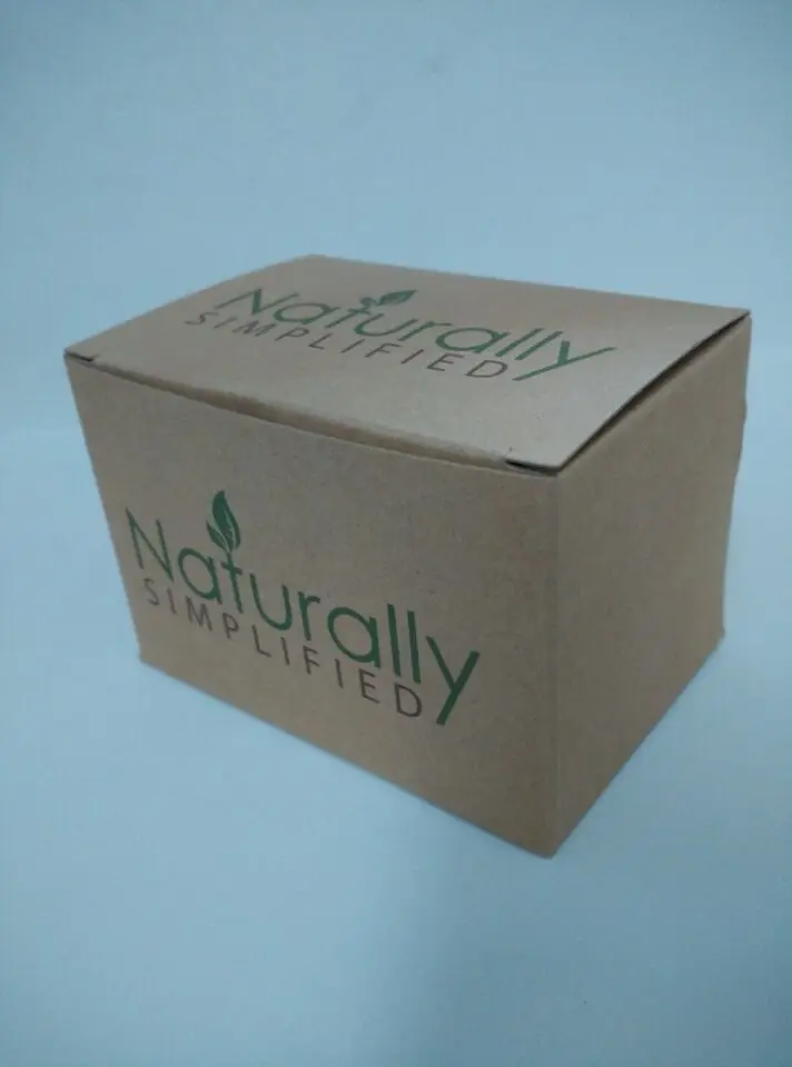 full color custom made OEM glued craft paper boxes