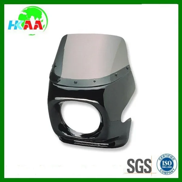 custom plastic injection molding parts motorcycle wind deflector windshield shield for dirtbike bike made by your drawing