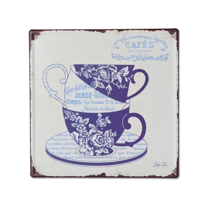 2018 popular 30x30cm vintage tin signs hotsale retro poster metal signs wall decoration for home