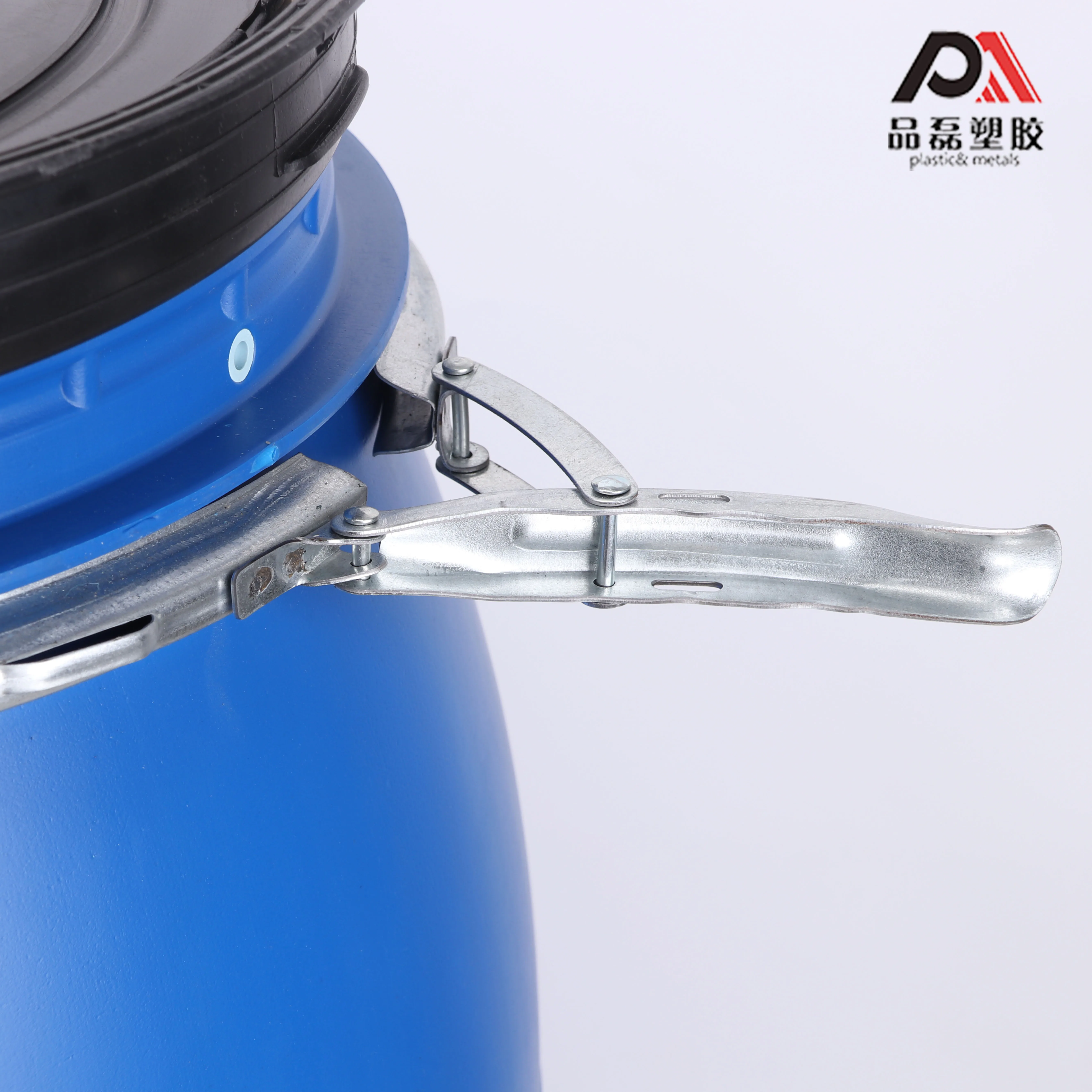 
200 Litre Blue Plastic Drum/barrel for Seafood storage 