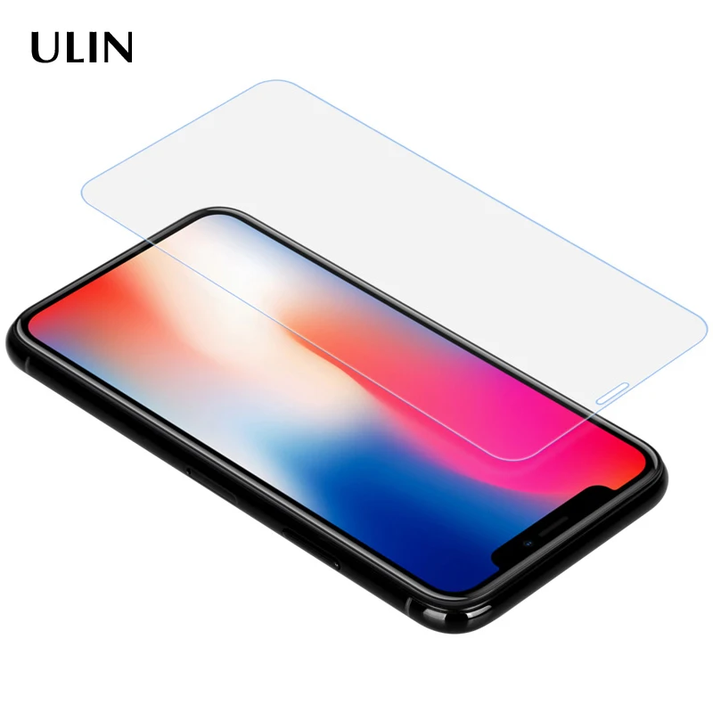 Prix De Gros Ultra Slim 9H Screen Guard 2.5D Film En Verre Trempe Pour For Iphone X Protecteur decran