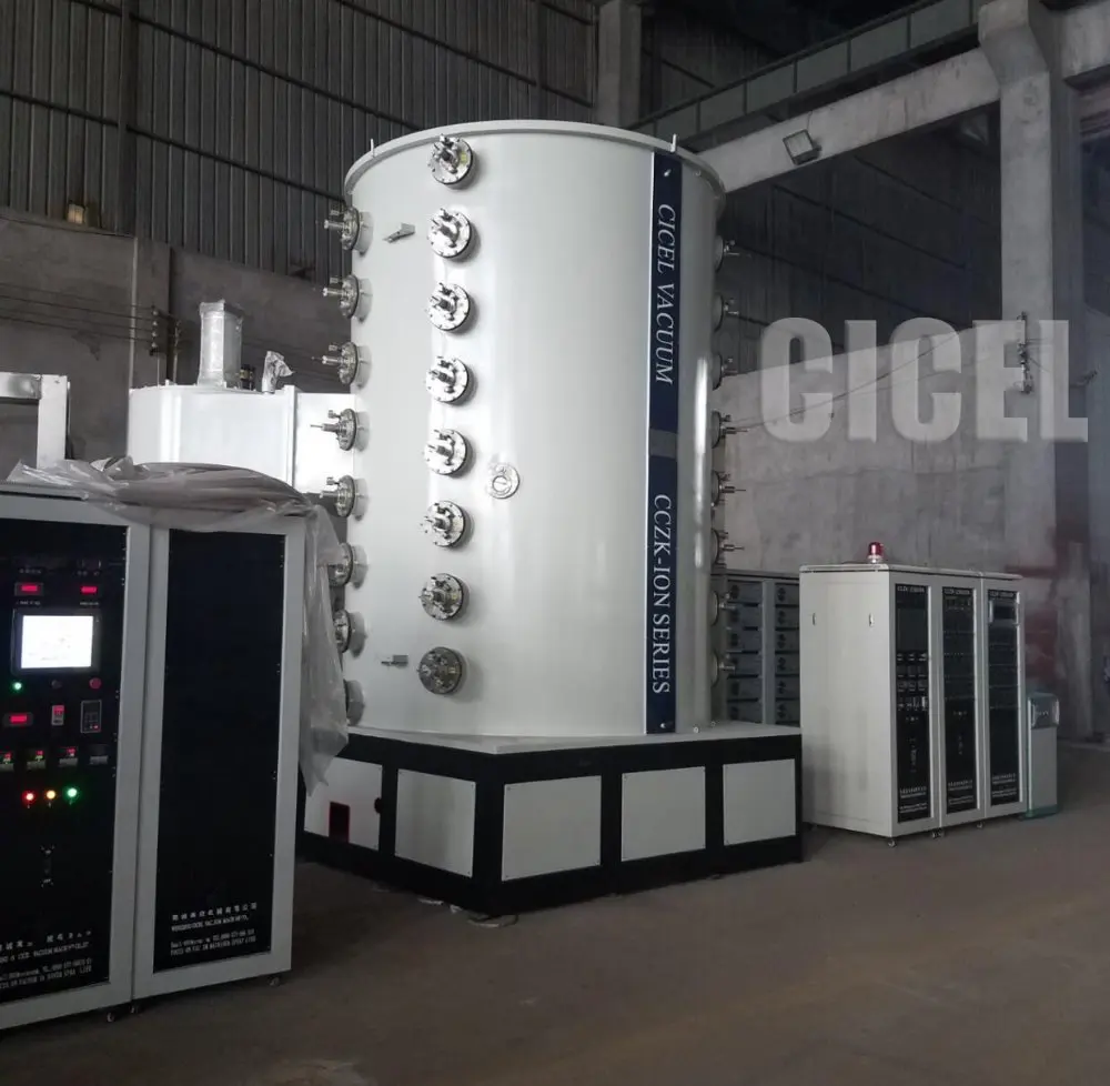 Хромированная машина для вакуумного покрытия автомобильных колес