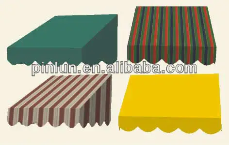 100% Polyester Waterproof Yarn Dyed Acrylic Awning Fabric
