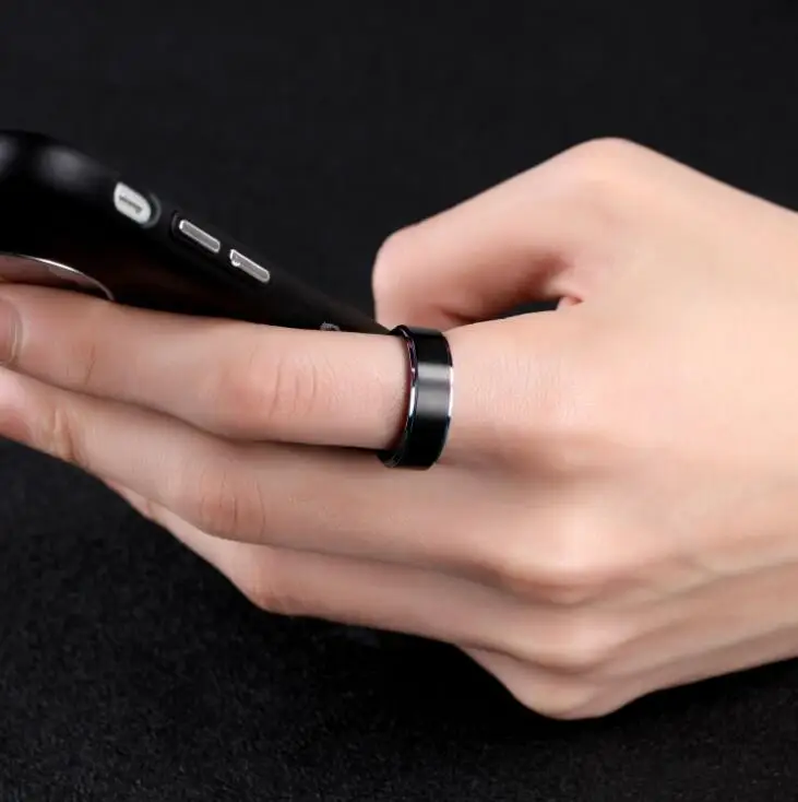 Mens Double Colors Matte Finished Top Quality Stainless Steel Tungsten Rings Wholesale