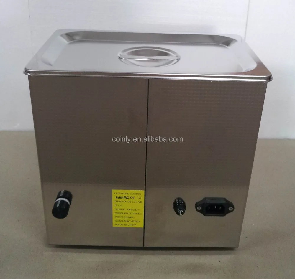 
Professional Digital Heated Ultrasonic Jewelry Cleaner with timer CE, RoHs 