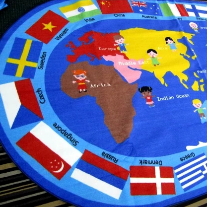 Korea Education Folding Round Baby Children Kids Play Mat