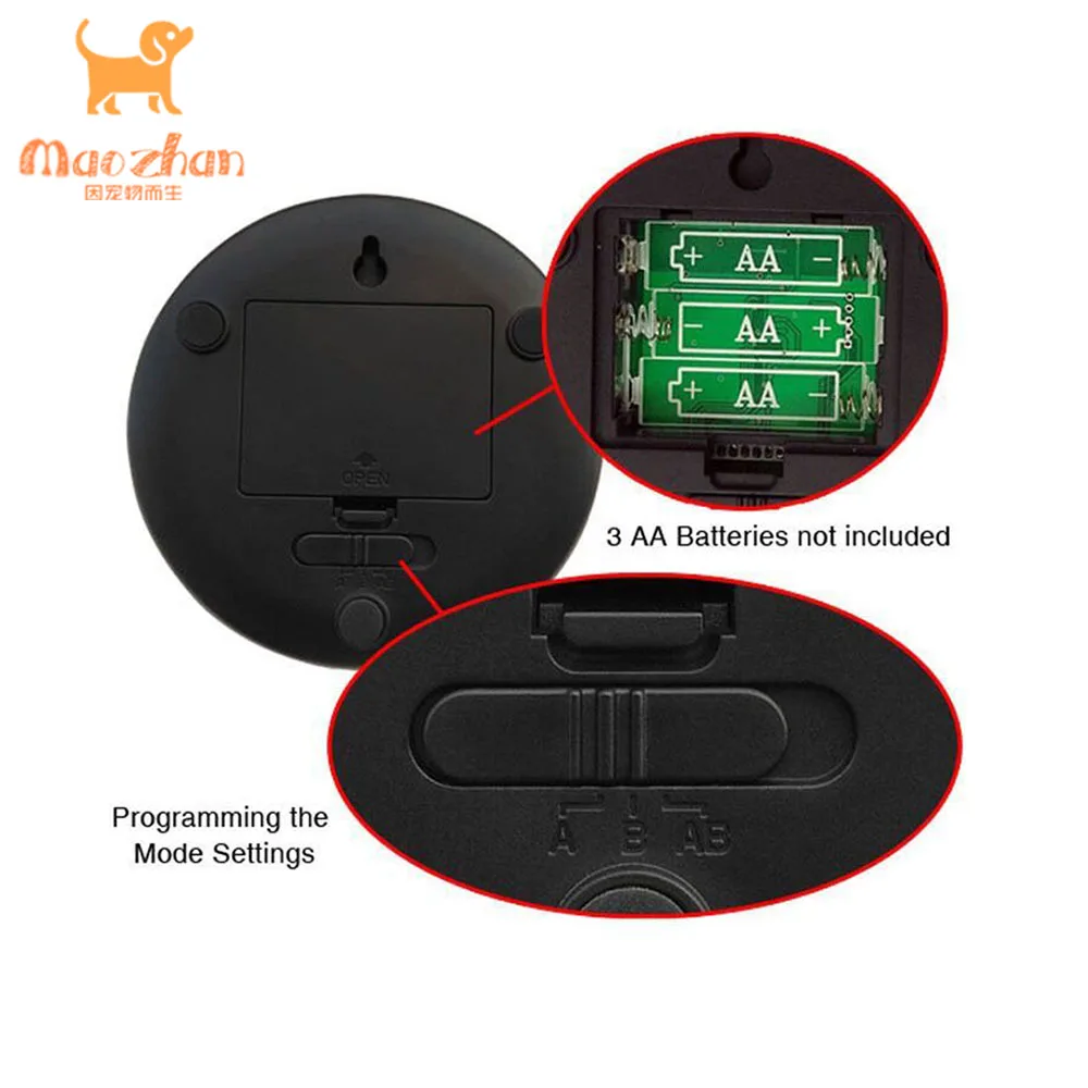 MZ-028 New Version Electric NO Wire Pet Dog Fence with Shock Collar Rechargeable and Waterproof Receiving Collar Up To 2 Dogs