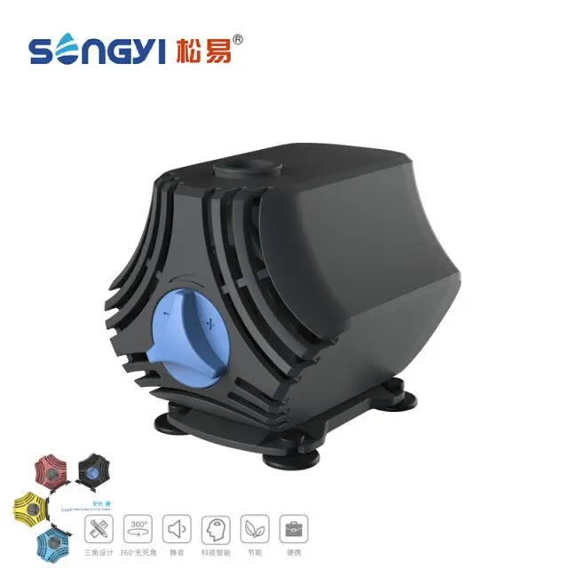 factory supply OEM ODM offered Flow Adjustable Aquarium Pump with Ceramic/stainless Shaft for marine tank stock available