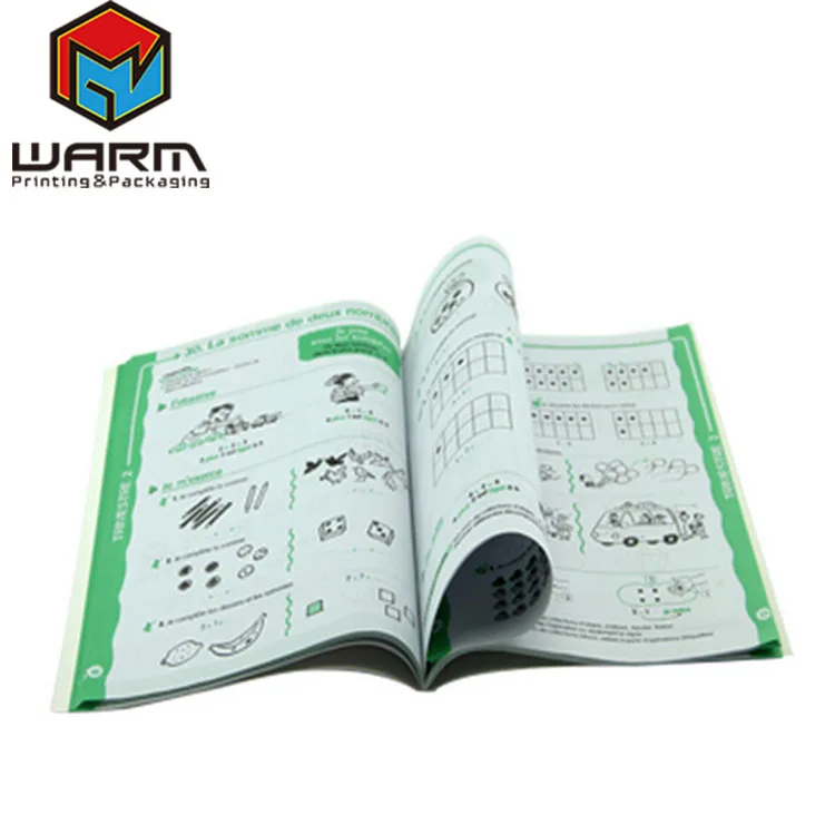 China English College Textbook Printing Low Cost Photo Book School Book