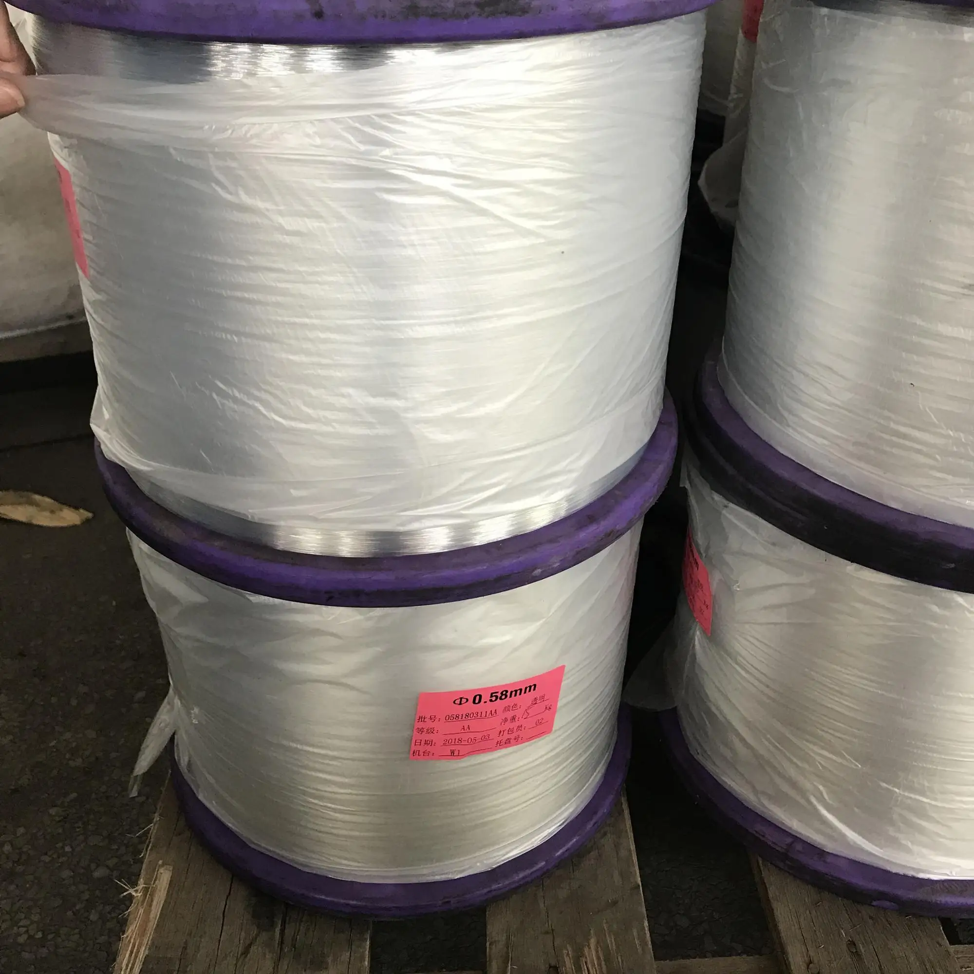 Zipper Polyester Monofilament with High Quality