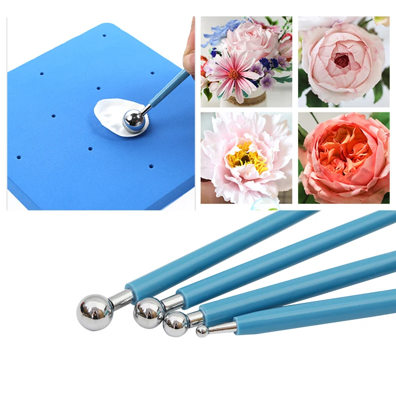 
Fondant cake Modelling Tools 8 S/S Ball tools kitchen baking tools 