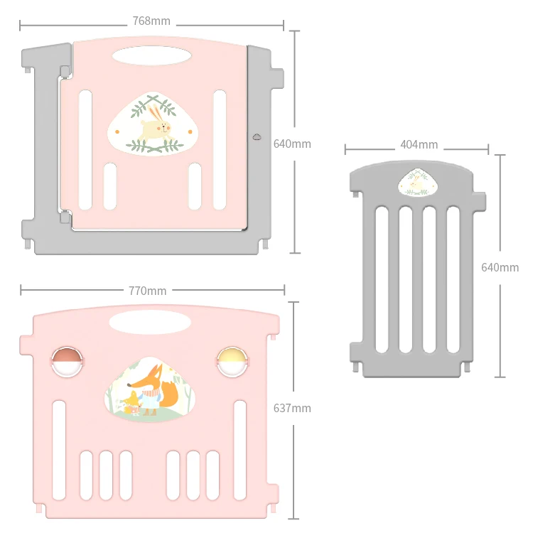 ABST Pet Playpen  Cage New Style small animal  Indoor Playpen Barrier Fence Panel For Dog Cat Pet Dog Fence