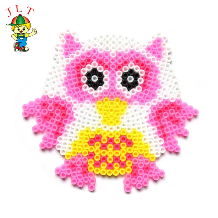 Factory Wholesale Fuse Iron Bead Perler Bead Little Animal Plastic Cat Perler Beads Puzzle Toy For Children