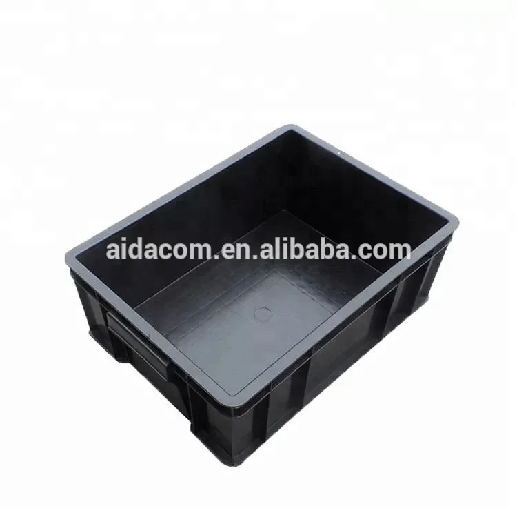 Black Tray  Anti-Static Waste Bin ESD Component Box ESD corrugated box