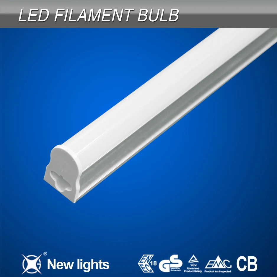 2014 Новый стиль Встроенная 4ft Светодиодная лампа T5 Светодиодная трубка