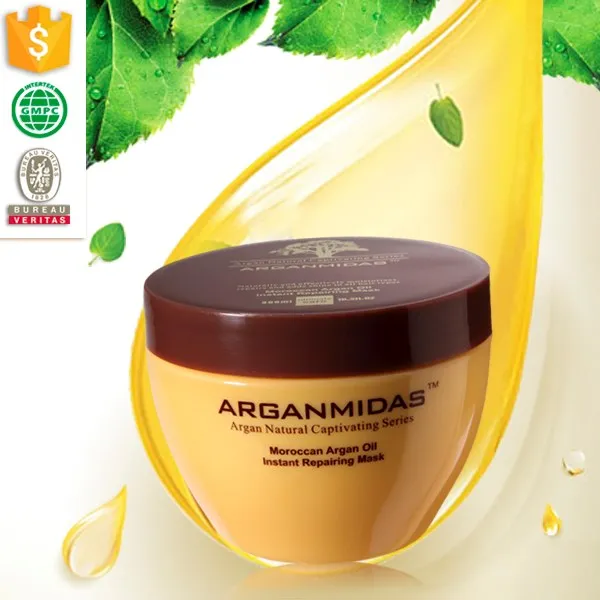 Профессиональный салон использовать Orgainc аргановое масло коллаген поврежденные маски для волос