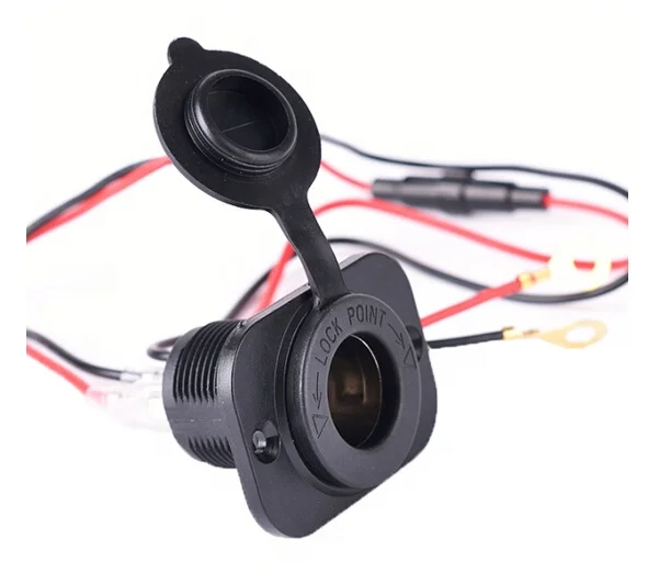 car motorcycle power socket plug outlet