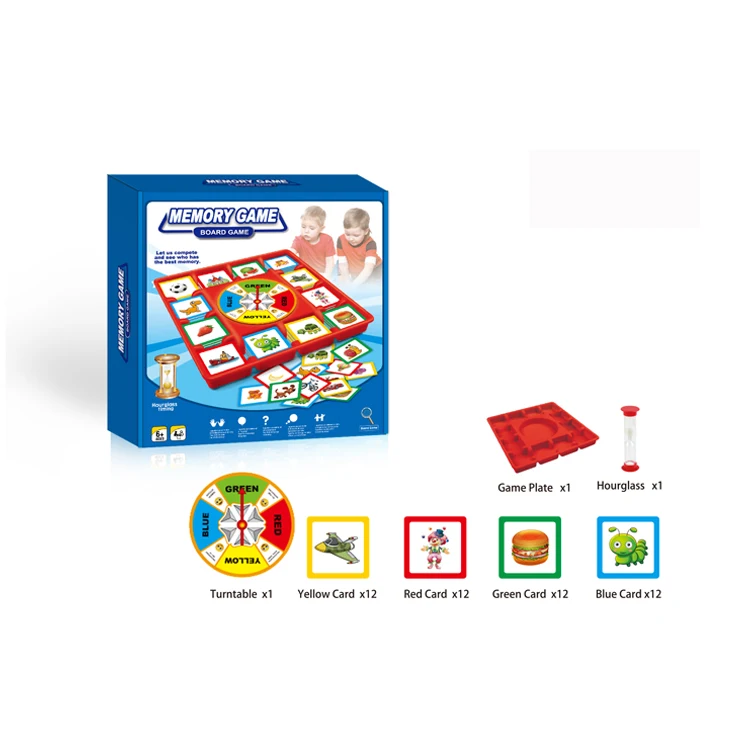 
Hot sale kindergarten learning educational memory board game model toys 