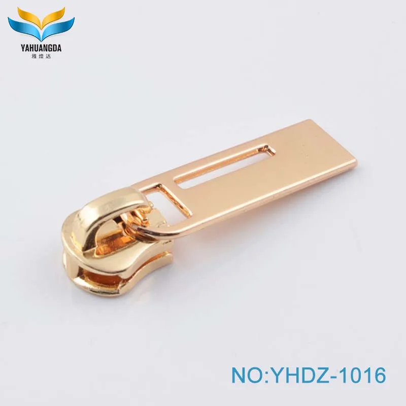 YHD fashion metal zipper slider in Hardware