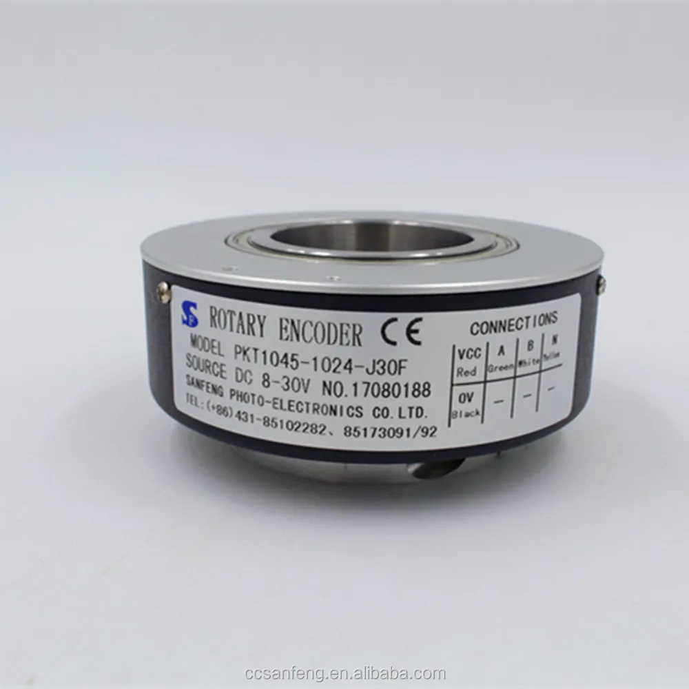 new series elevator and lift using incremental hollow shaft rotary encoder