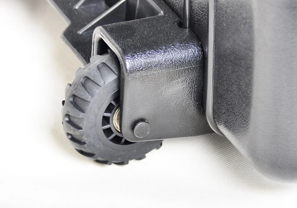 Hengtime OEM service portable ABS plastic large trolley tool case on wheels with foam