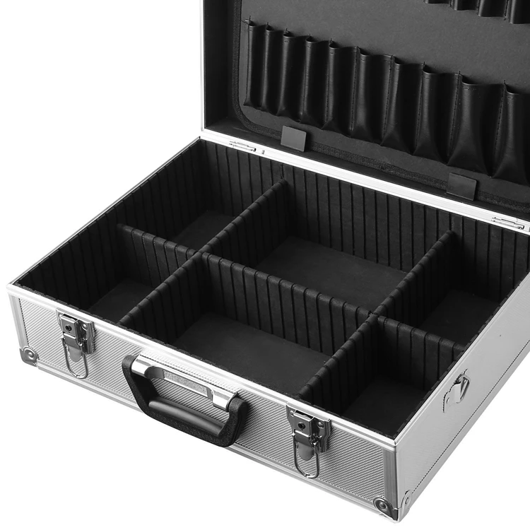 Professional Electrician Aluminium Lockable Tool Box Case