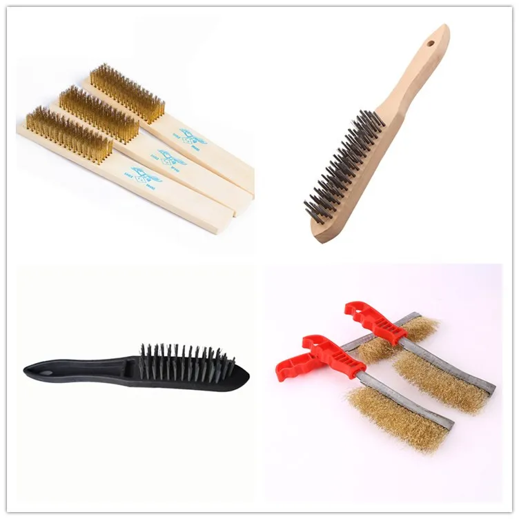 factory direct sell Wood Handle Wire Steel Brush