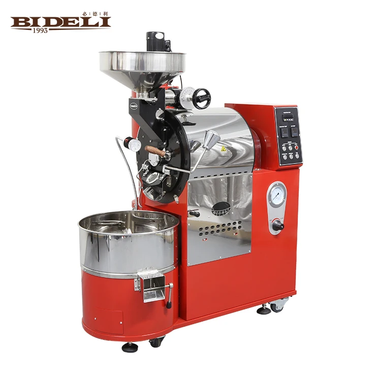 Bideli double layer stainless steel drum coffee roasters/coffee beans roaster 1kg 2kg 3kg