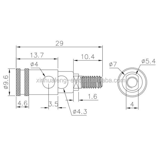 gold plating Speaker Cable Amplifier Terminal 4mm Banana Plug Jack push press binding post