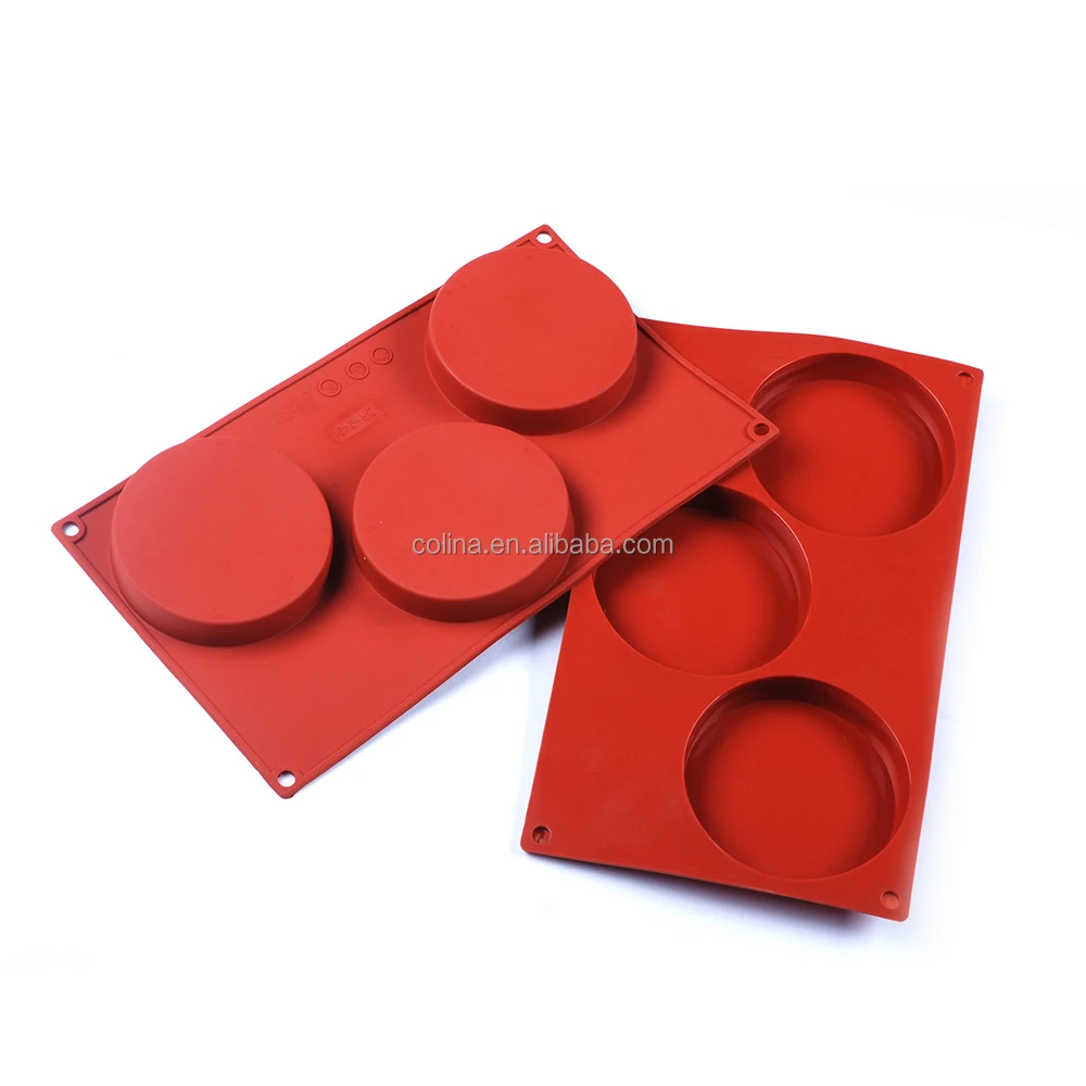 
big silicone baking pans round shape 3D silicone molds silicone cake bakeware 