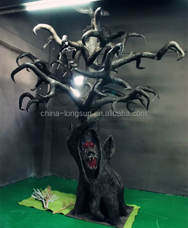Lsws15121210 где купить на заказ искусственного жуткий дерево для хэллоуин декор