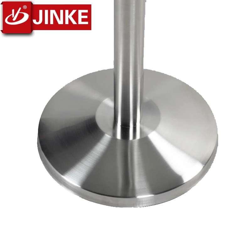 Various Styles Of Steel Airport Security Equipment Queue Stanchion